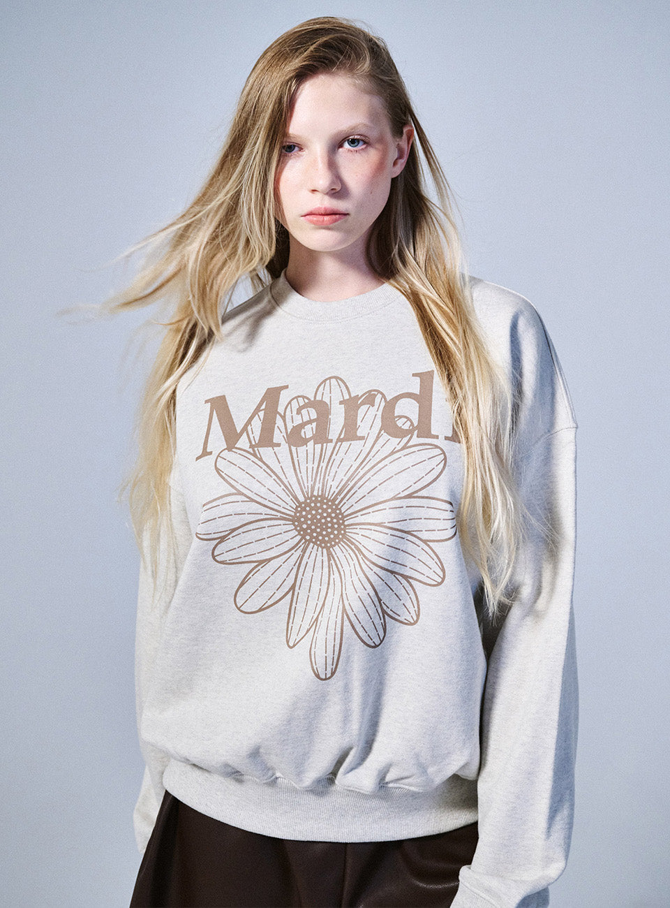 ★Mardi Mercredi★ Sweatshirt Flowermardi (22colors)