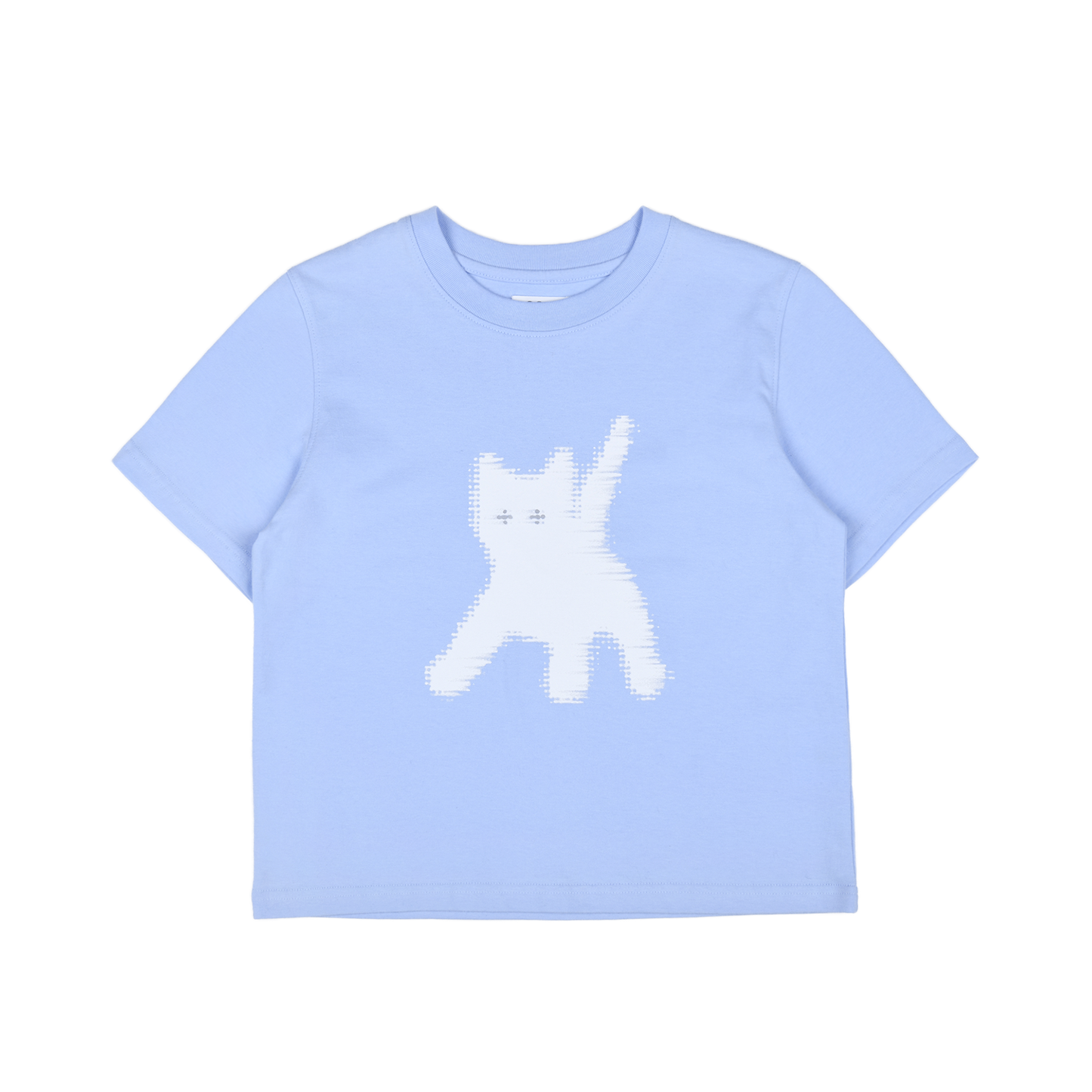 ★Aeae★ Flashed Cats Eye Crop T-shirt (4colors)