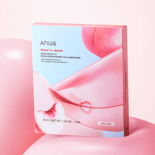 [4pcs]【Anua】Peach 70 Niacin Serum Mask