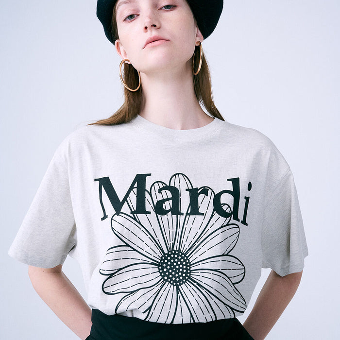 ★Mardi Mercredi★ T-shirt Flowermardi (10colors)
