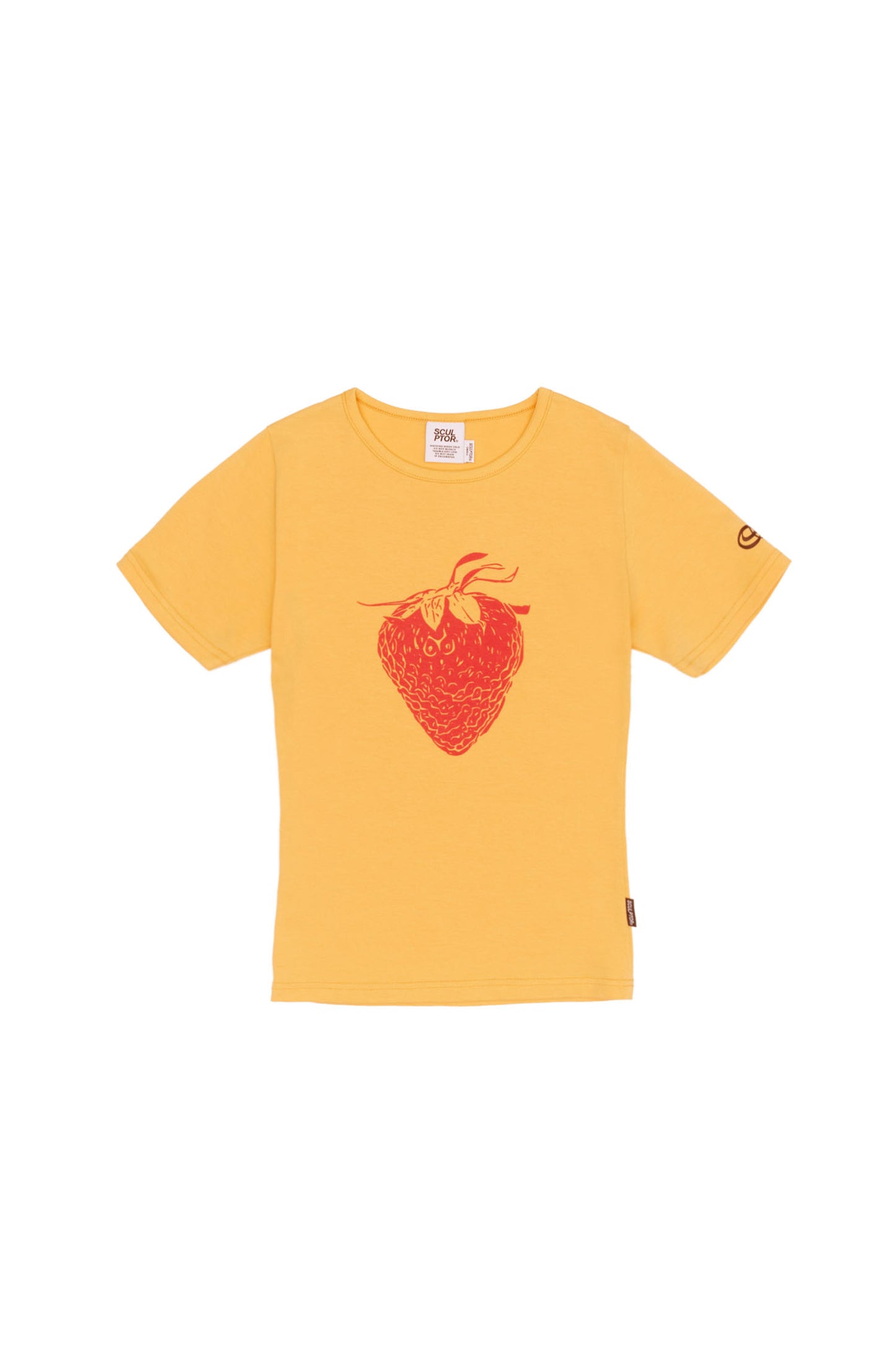 ★Sculptor★ Strawberry Crop Top Orange