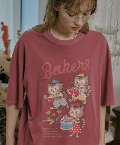 ★CPGN Studio★ Bakers Pigment T- Shirt (2colors)