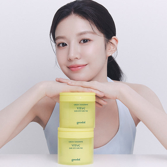 [1+1] ★Goodal★ Green Tangerine Vita Toner Pad