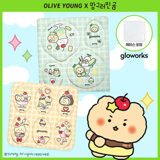 [Limited]【Gloworks】I'm Paleete Puff Mini & Finger (Yurang Collection)