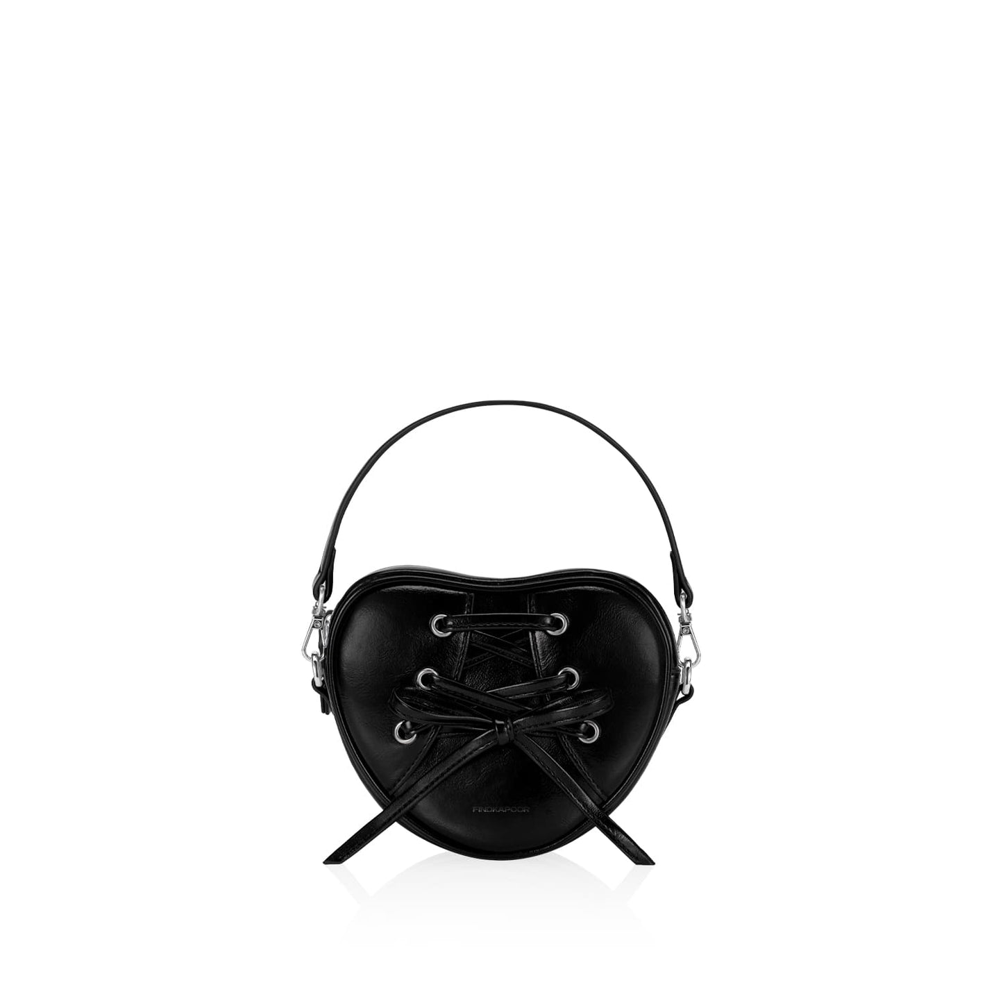 ★Findkapoor★ Ribbon Tie Heart Bag (4colors)