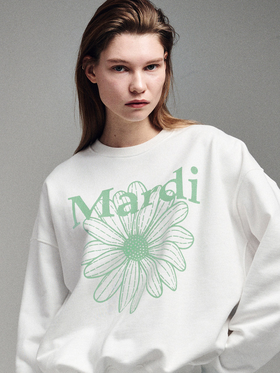 ★Mardi Mercredi★ Sweatshirt Flowermardi (22colors)