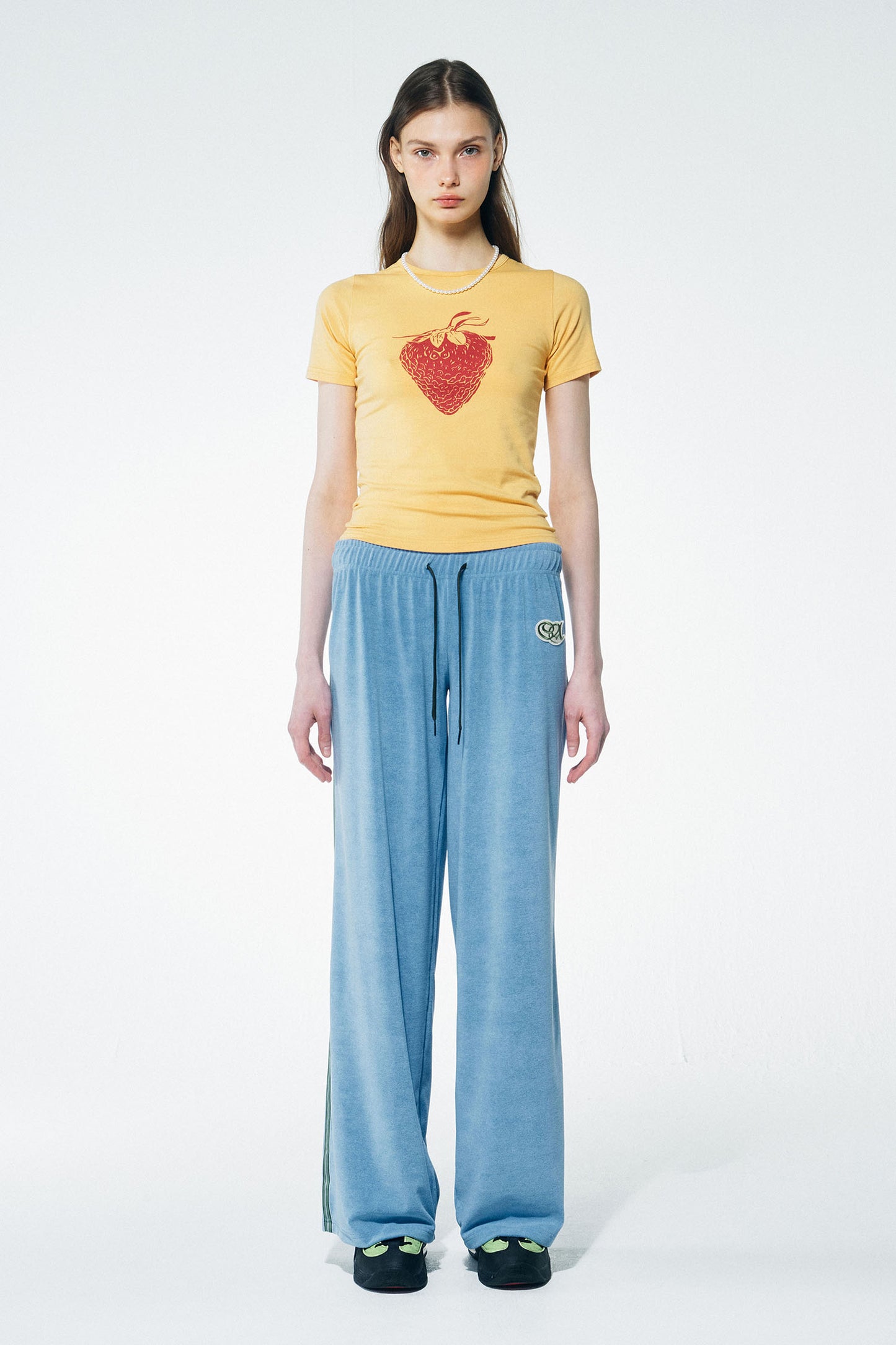 ★Sculptor★ Strawberry Crop Top Orange