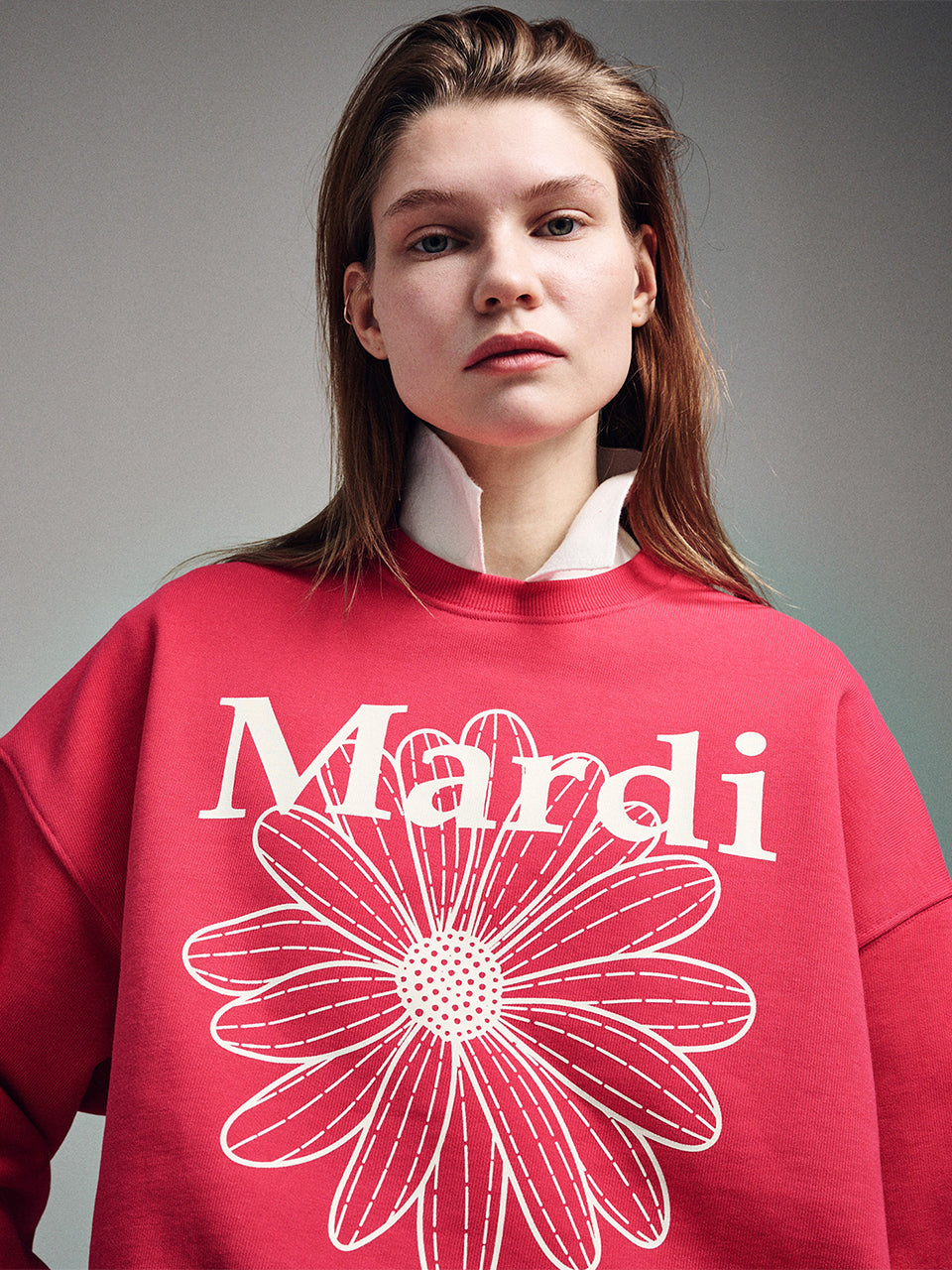 ★Mardi Mercredi★ Sweatshirt Flowermardi (22colors)