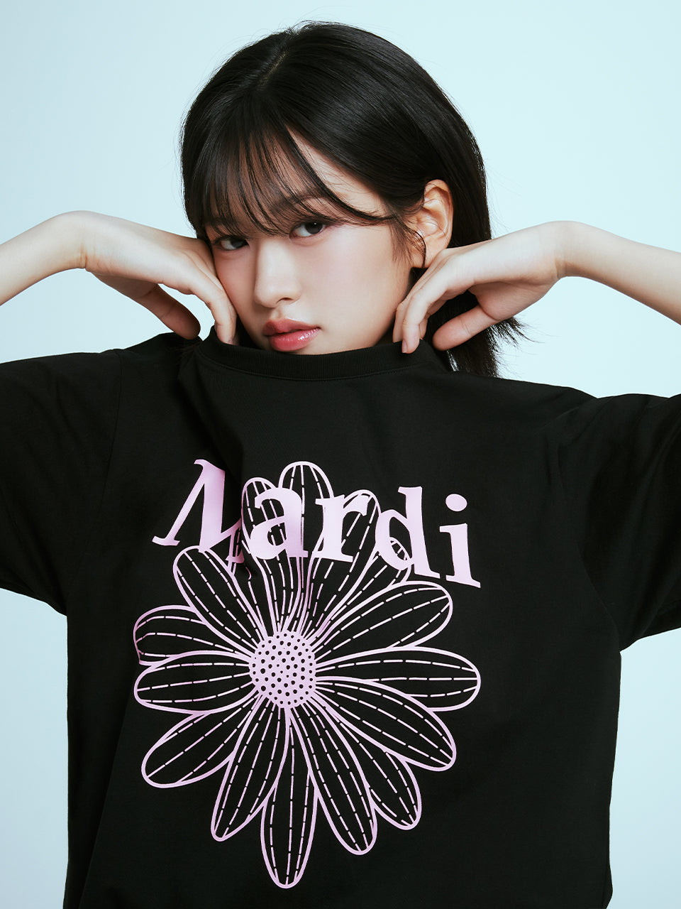 ★Mardi Mercredi★ T-shirt Flowermardi (10colors)