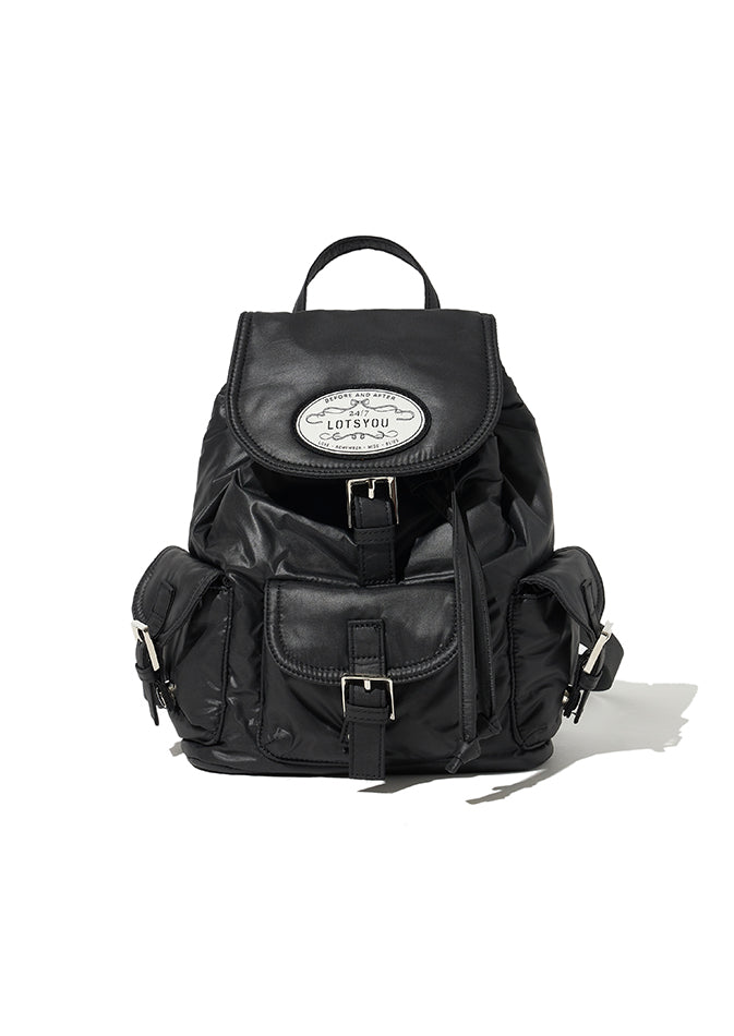 ★Lotsyou★ Nostalgia Chubby Backpack