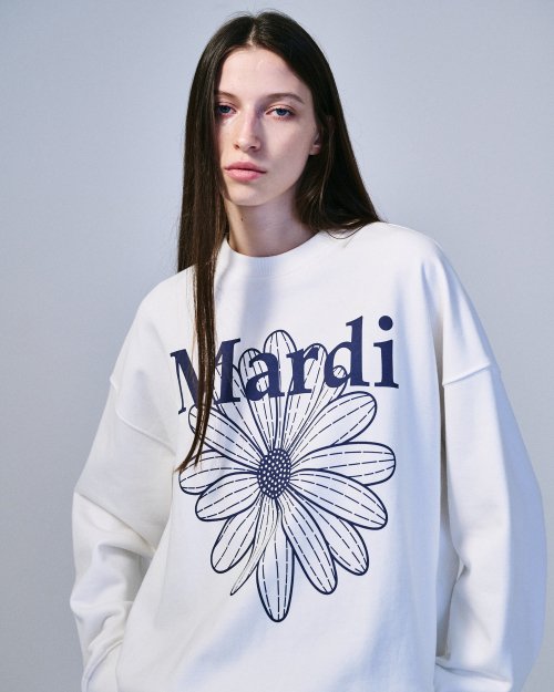 ★Mardi Mercredi★ Sweatshirt Flowermardi (22colors)
