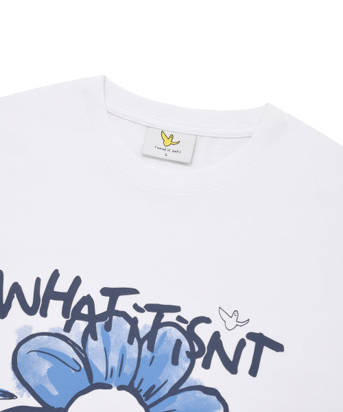 ★What it isNt★ Flory Graphic Half Sleeve T-shirt (2colors)