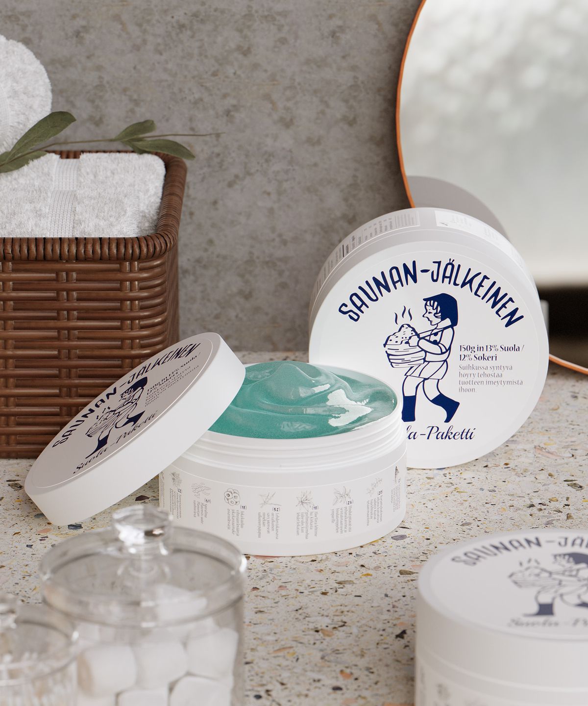 [Set]【Torhop】Saunan Heating Salt Mask