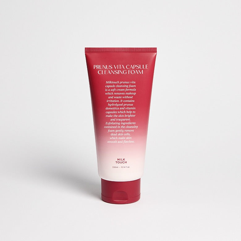 【Milktouch】Prunus Vita Capsule Cleansing Foam