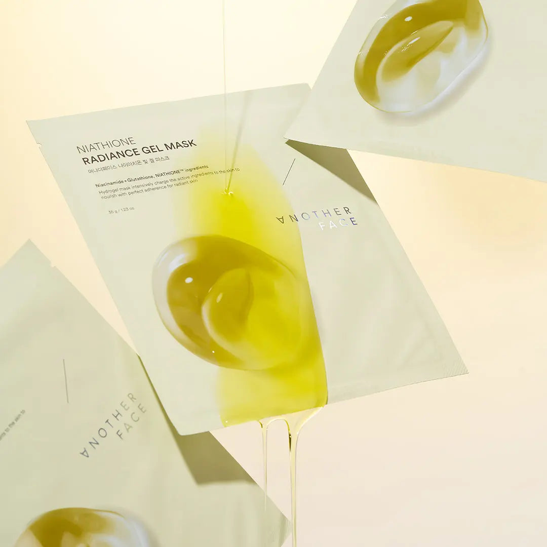 [4pcs]【Another Face】Niathione Radiance Gel Mask