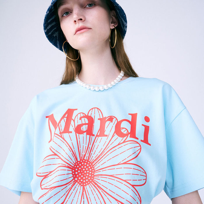 ★Mardi Mercredi★ T-shirt Flowermardi (10colors)