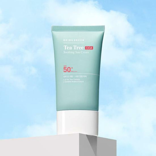 ★Bring Green★ Tea Tree Cica Soothing Sun Cream