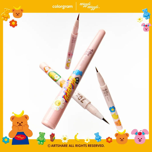 [Limited][Set]【Colorgram】 Shade Re-forming Brush Liner Double Set (Wiggle Wiggle)
