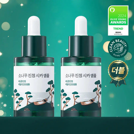 [2pcs]【Roundlab】Pine Cica Calming Ampoule