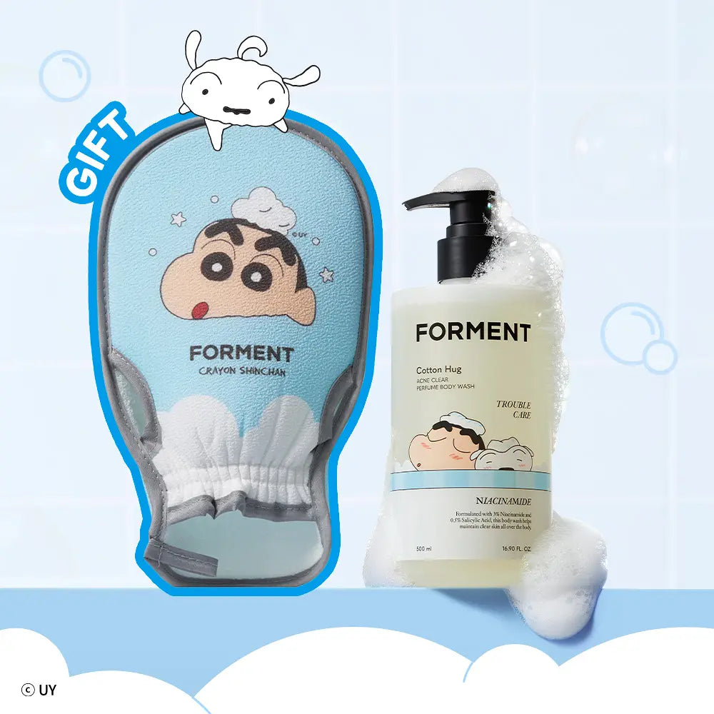 [Limited]【Forment】Acne Clear Perfume Body Wash (Crayon Shinchan)