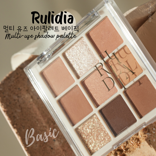★Rulidia★ Multi-use Shadow Palette (01 Basic)