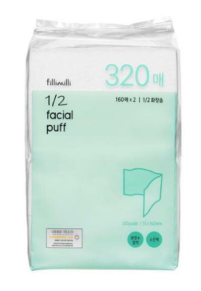 ★Fillimilli★ 1/2 Facial Puff