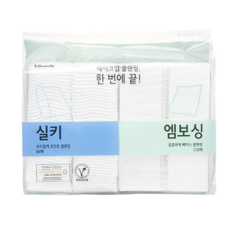 ★Fillimilli★ Cotton Set (Embossing & Silky) 294p