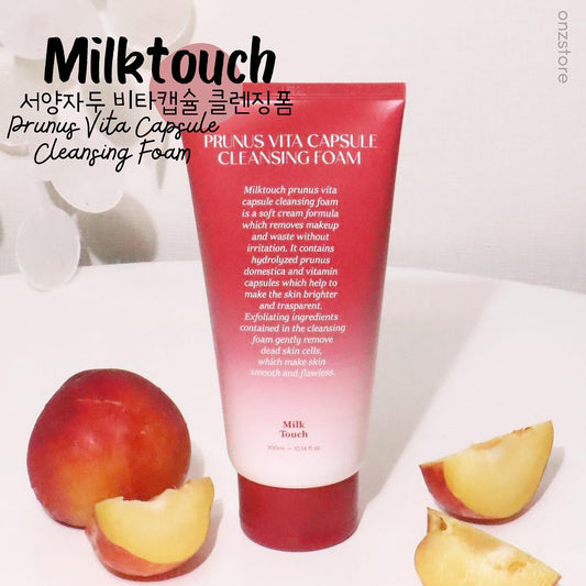 ★Milktouch★ Prunus Vita Capsule Cleansing Foam