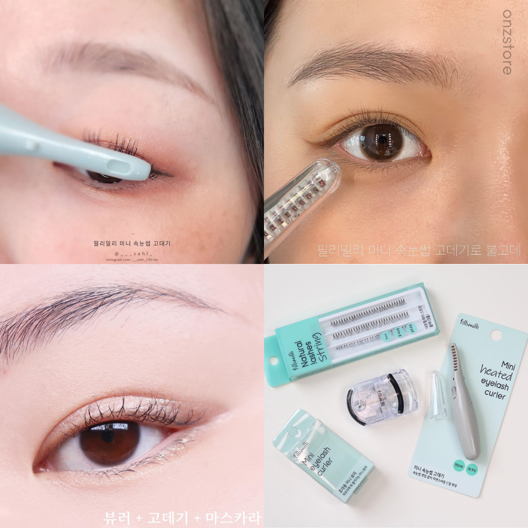 ★Fillimilli★ Mini Heater Eyelash Curler