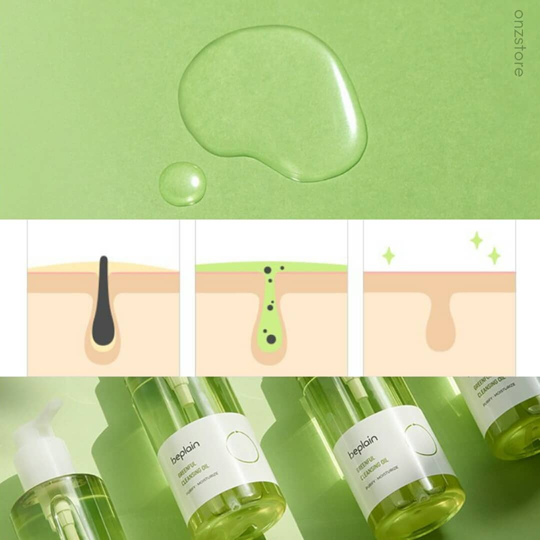 ★Be Plain★ Mung Bean Cleansing Oil
