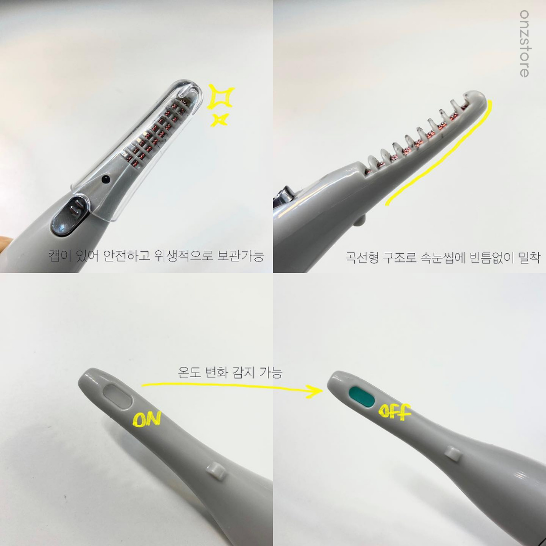 ★Fillimilli★ Mini Heater Eyelash Curler