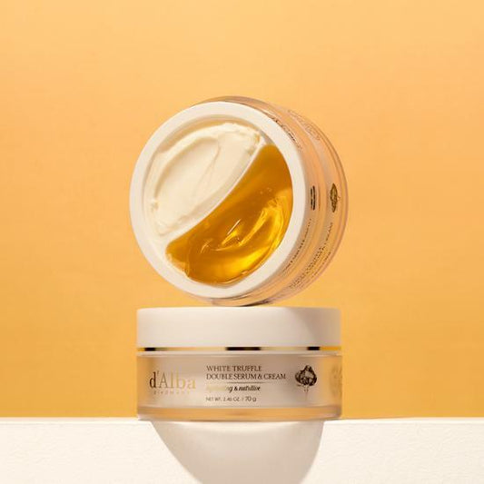 ★d'Alba★ White Truffle Double Serum & Cream